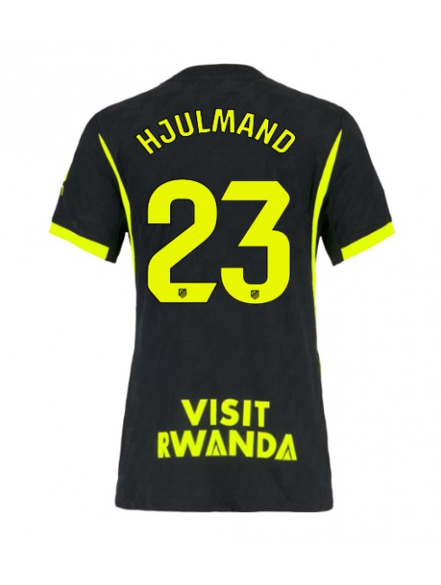 Atletico Madrid Morten Hjulmand #23 Replika Borta Kläder Dam 2026-27 Kortärmad Atletico Madrid Morten Hjulmand #23 Replika Borta Kläder Dam 2026-27 Kortärmad